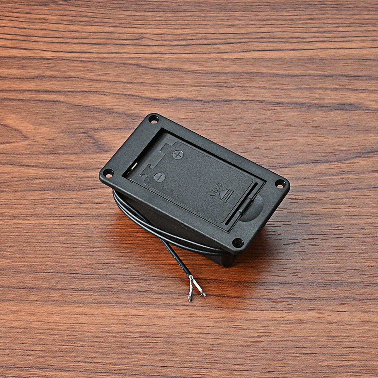 Guitar Pickup Battery Box Battery Case Lightweight for Guitar Bass Pickup