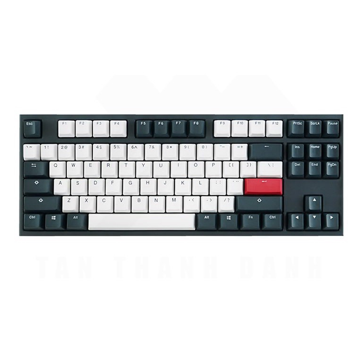 Bàn Phím Gaming Ducky One 2 Tuxedo TKL - Hàng Chính hãng