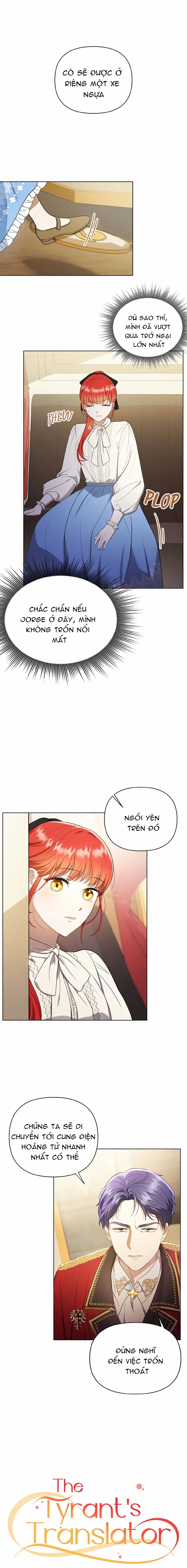 Tôi Trở Thành Phiên Dịch Viên Cho Bạo Chúa chapter 11.1 - Trang 9