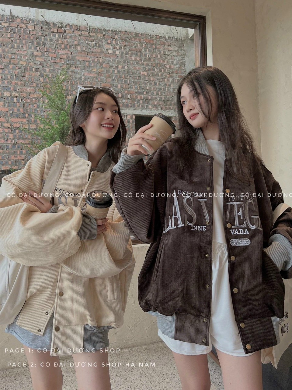 Áo khoác nhung bomber Ulzzang tay áo phồng có logo bò sữa,  Áo Khoác Nhung Tăm Form COW Ulzzang Thêu Chữ LASVEGAS Tay Phồng, Áo Khoác Bomber Nữ Form Rộng Cực Chất
