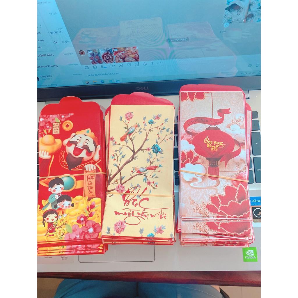 Combo 10 Bao Lì Xì Tết 2022 5k/cái ngẫu nhiên