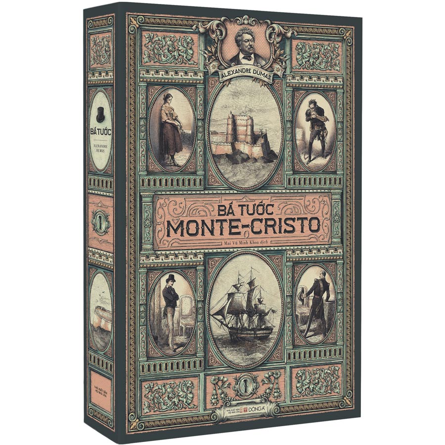 Bá tước Monte-Cristo, trọn bộ 3 tập