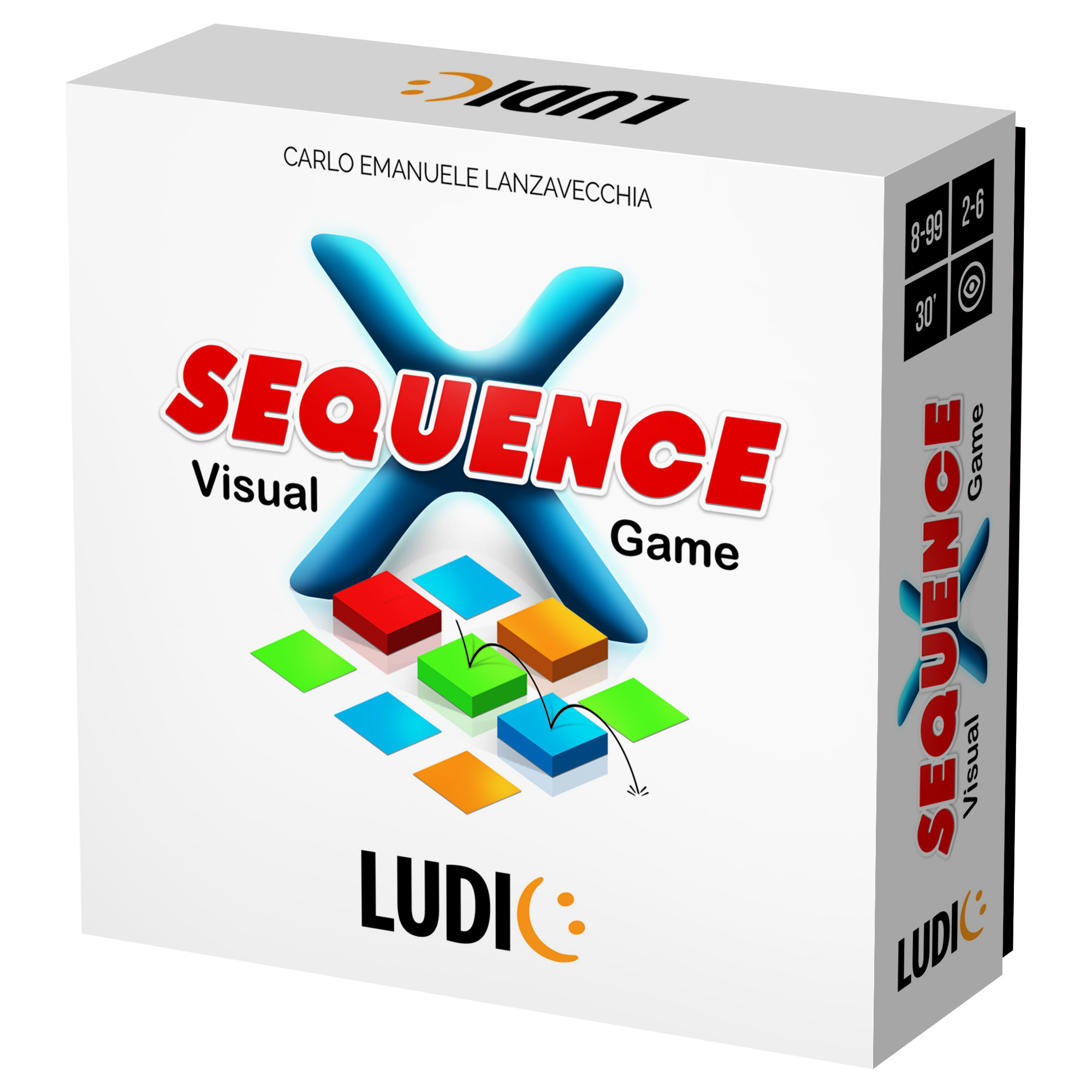 SEQUENCE X VISUAL GAME - Bộ thẻ chơi phát triển trí thông minh không gian - thị giác