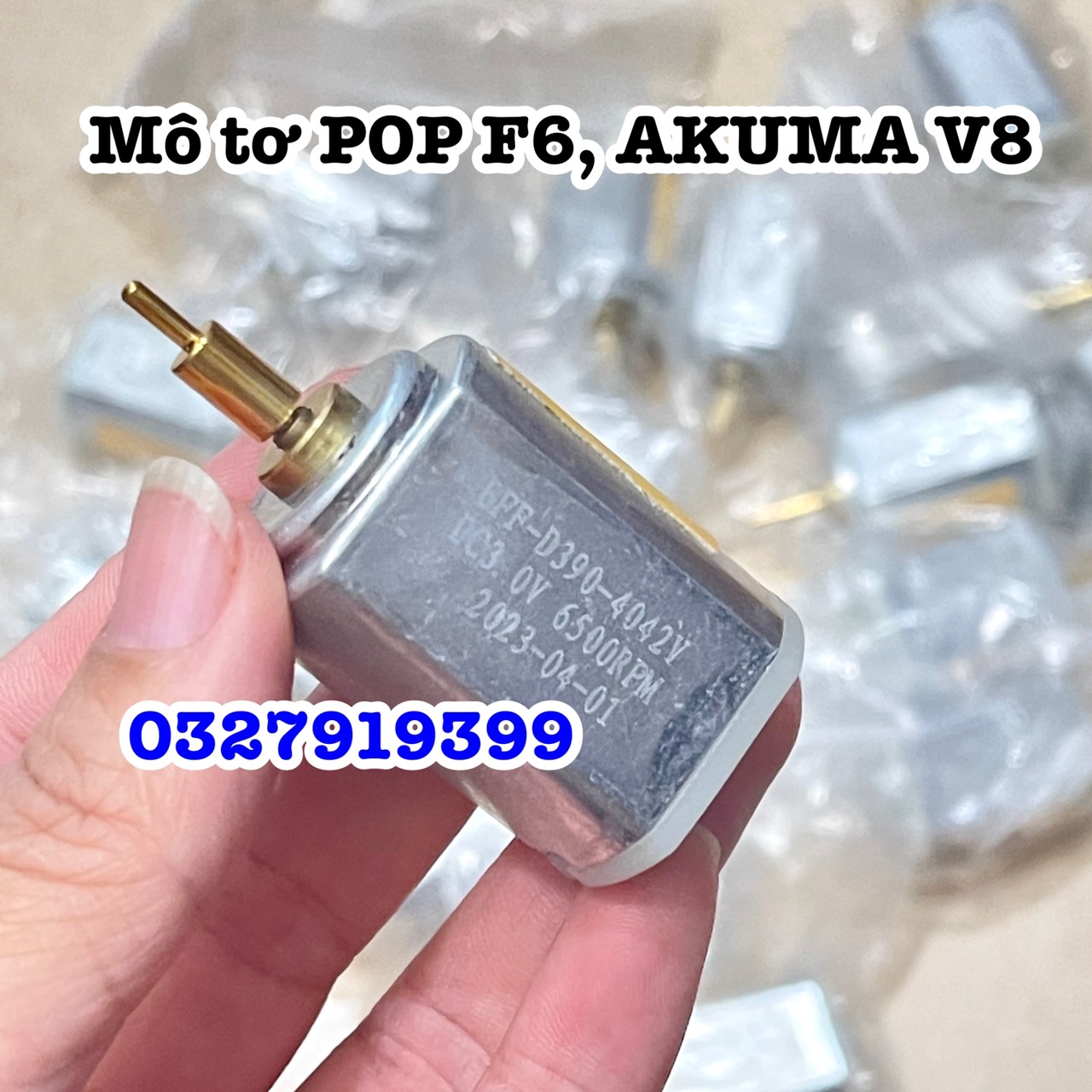 Mô tơ thay tông đơ F6 AKUMA V8 công suất lớn