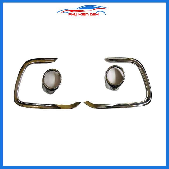 Ốp viền đèn gầm trước sau xe i10 Hatchback 2017-2018-2019-2020-2021 mạ Crom chống trầy trang trí làm đẹp xe