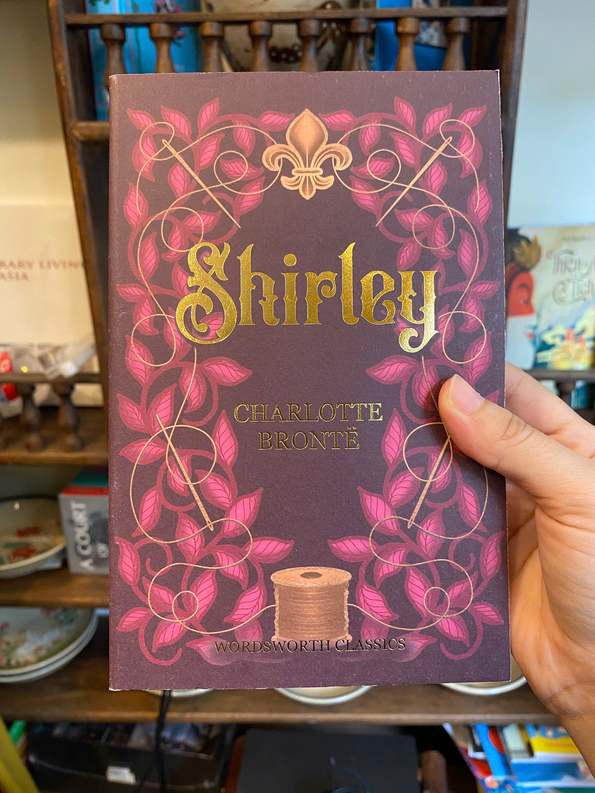 Sách - Shirley (Wordsworth Classics) by Charlotte Brontë | English Romance - Historical Fiction Book