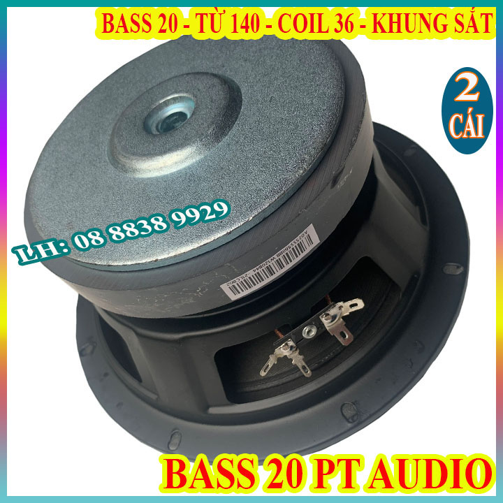 CẶP CỦ LOA FULL 20 PHÚC THỊNH COIL 36 TỪ 140 GÂN MÚT HÀNG CHÍNH HÃNG - GIÁ 2 LOA