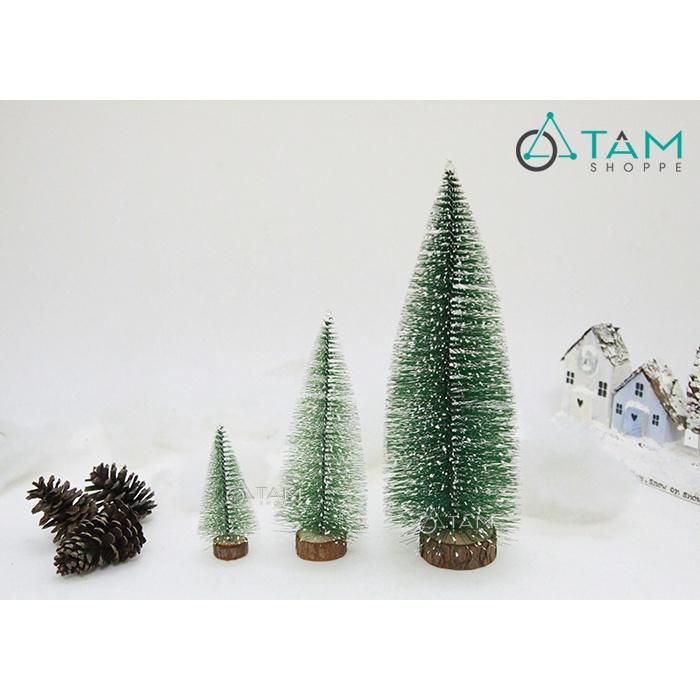 Cây thông noel cước handmade mini để bàn XMAS-TREE-27