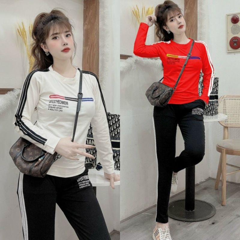 SÉT BỘ THỂ THAO NỐT NHẠC PHỐI SỌC