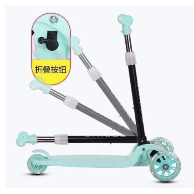 Xe trượt Scooter 3 bánh có bánh xe phát sáng cho bé yêu