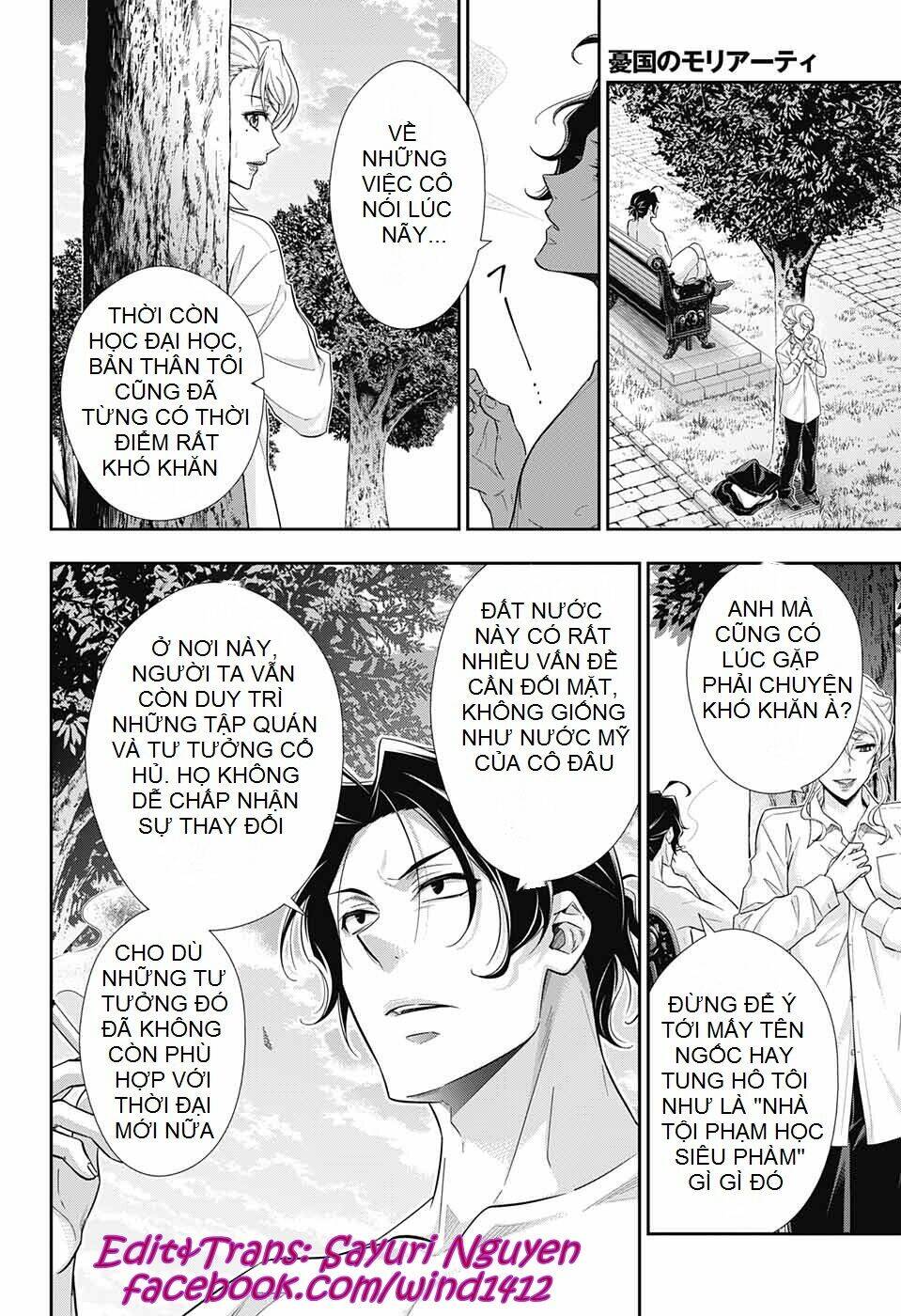 nhà ái quốc moriarty chapter 19 40