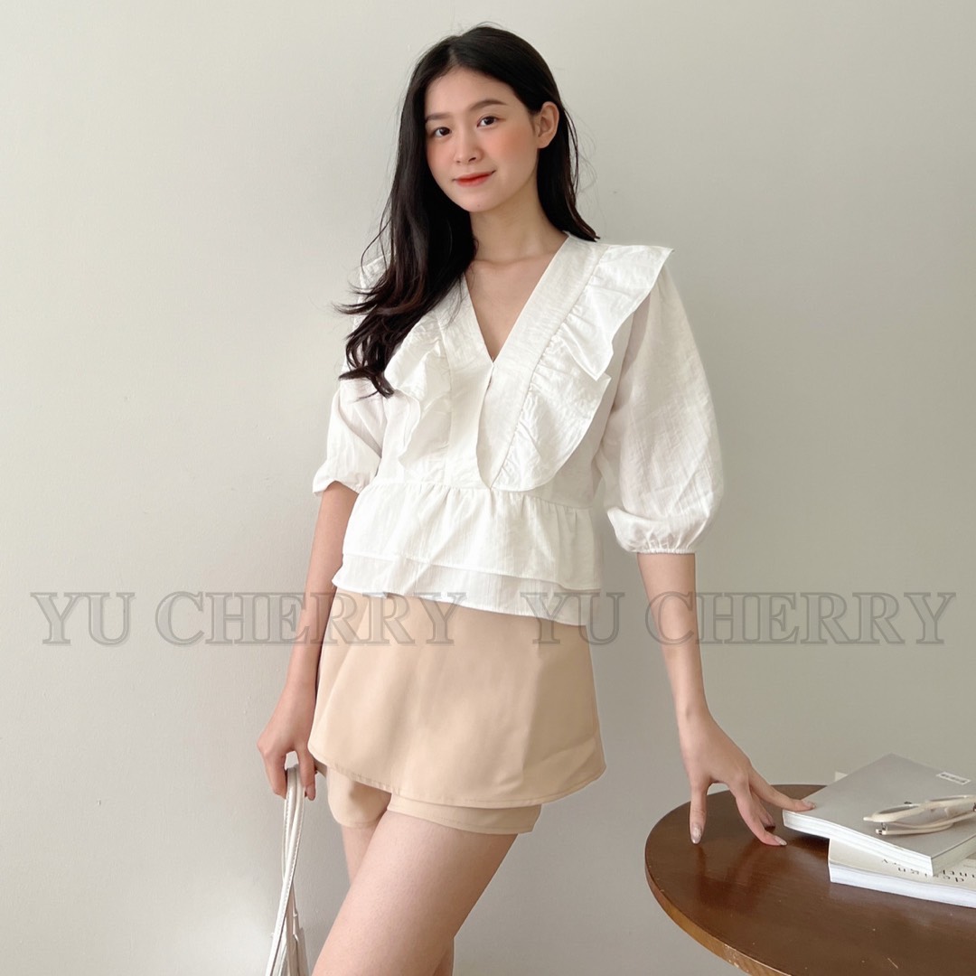 YU CHERRY | Áo Kimo Baby Top YA399