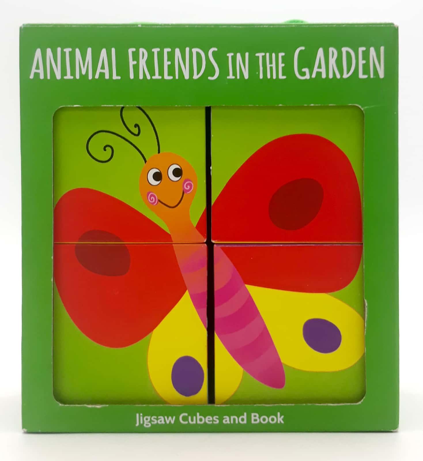 Animal Friends In The Garden (Jigsaw Cubes &amp; Book)