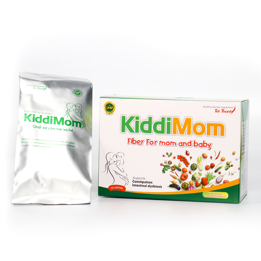 TPBVSK Cốm Chất xơ tự nhiên KiddiMom