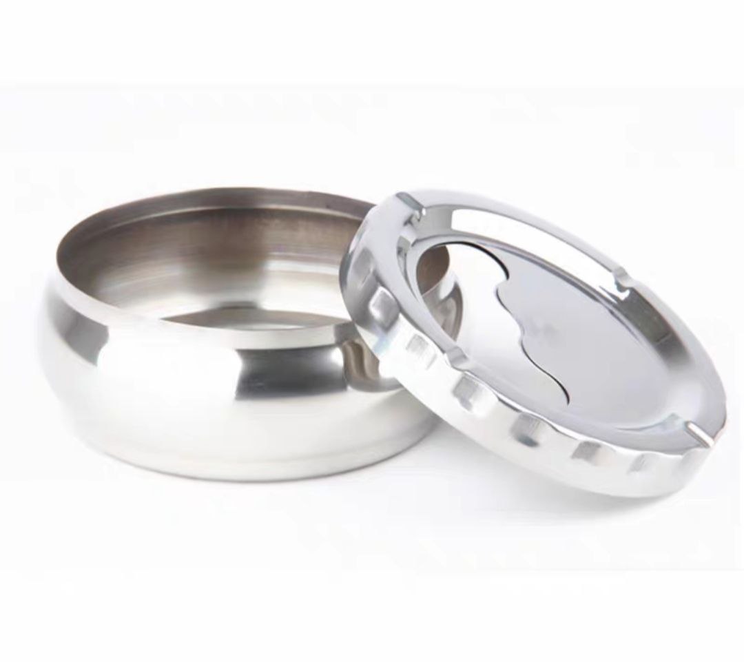 Gạt tàn thuốc inox nắp xoay A10-A12