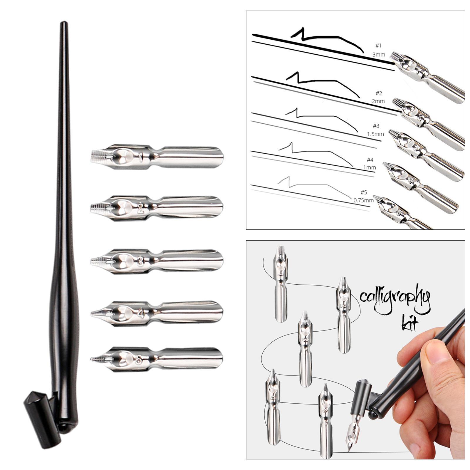 Pen Nibs Calligraphy Writing Cartoon Comic Drawing Dip Holder Supplies