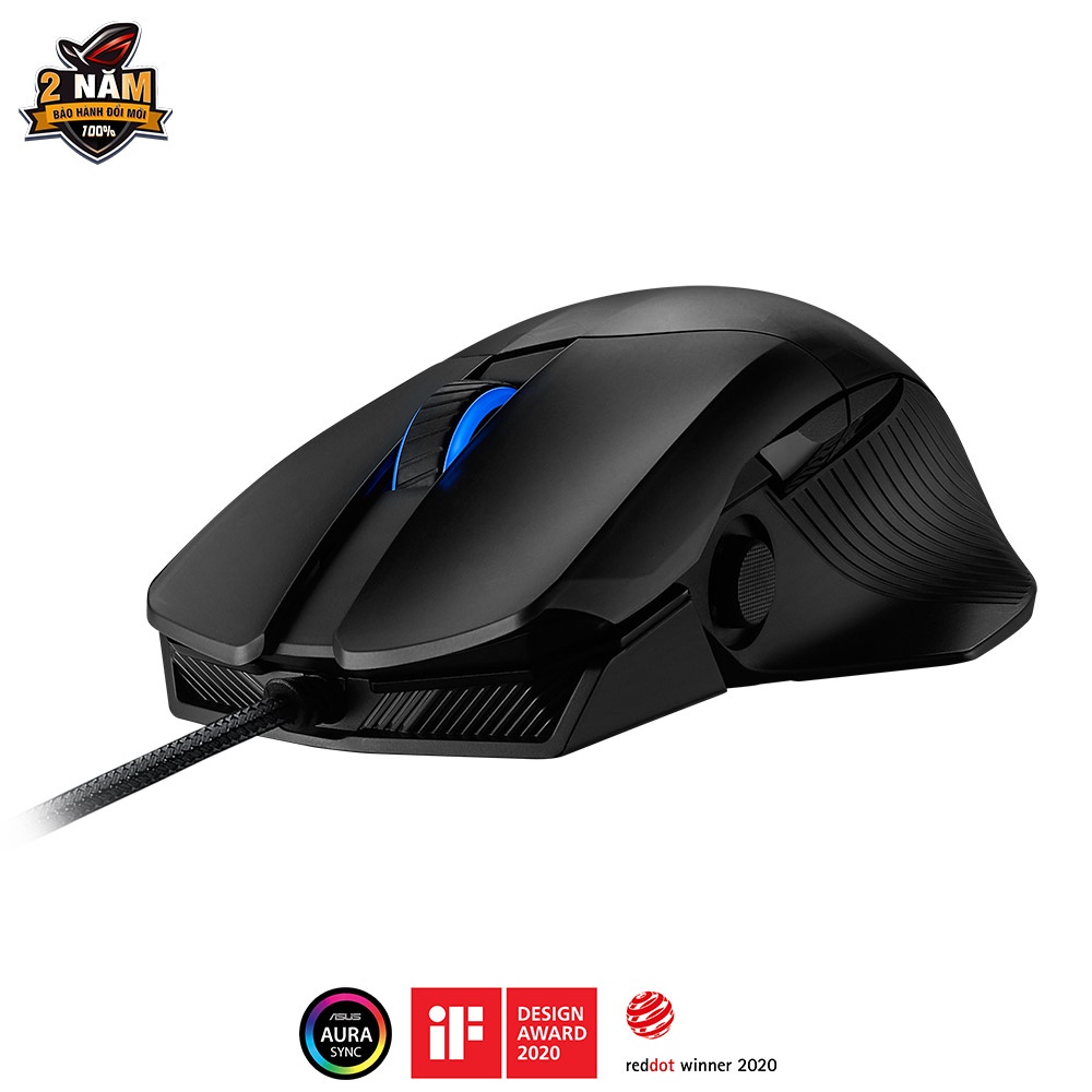 Chuột Gaming Asus ROG Chakram Core - Hàng Chính Hãng