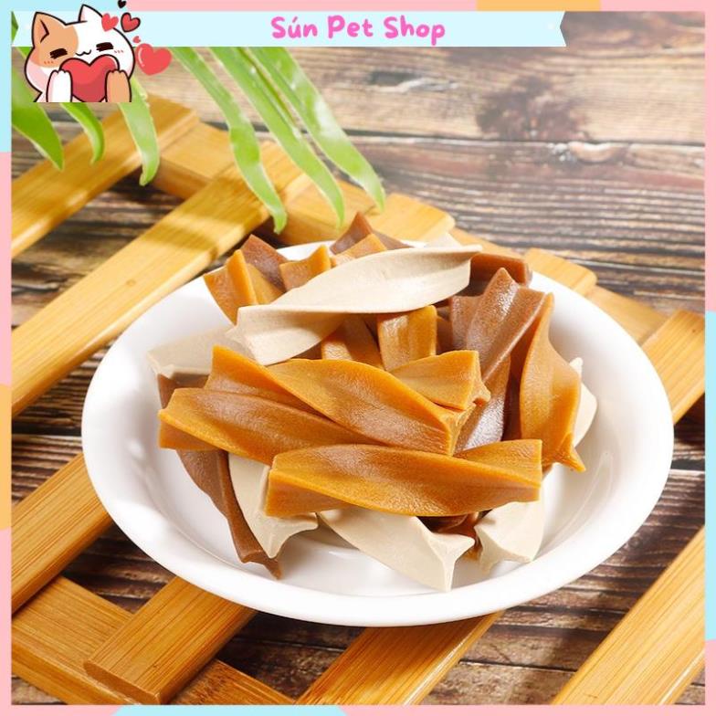 Xương gặm làm sạch răng Yaho cho chó mèo 265gr