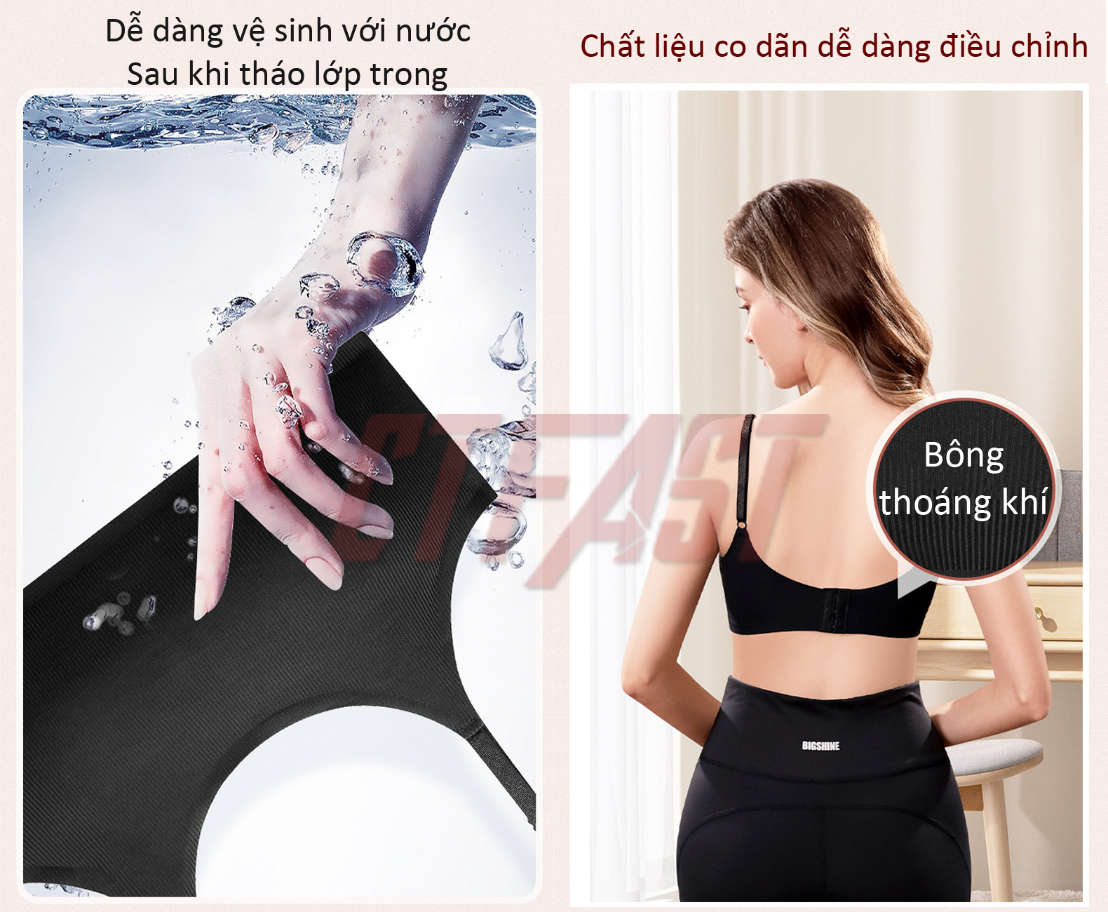 Máy massage ngực thông minh CTFAST WX-006: Mát xa 5 cấp độ rung kết hợp nhiệt ổn định hỗ trợ giảm tình trạng chảy xệ, cải thiện nâng và tăng kích thước vòng 1 đem lại vóc bộ ngực săn chắc quyến rũ - Món quà ý nghĩa dành cho chị em phụ nữ