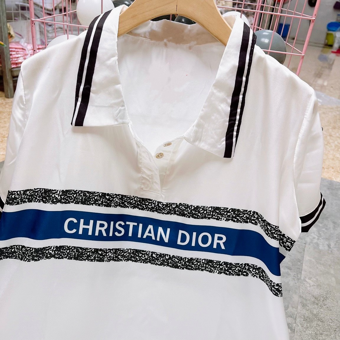 Váy Sơ Mi Nữ, Đầm váy cổ sơ mi Nữ Dáng chữ A