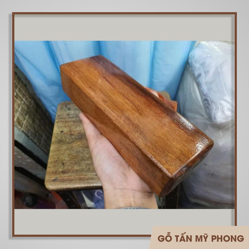 Cục gỗ chặn giấy 5x7x18cm | Cục gỗ ủi đồ xịn giá xưởng | Cục gỗ phủ bóng | Cục gỗ làm đồ decor 5cm, 7cm