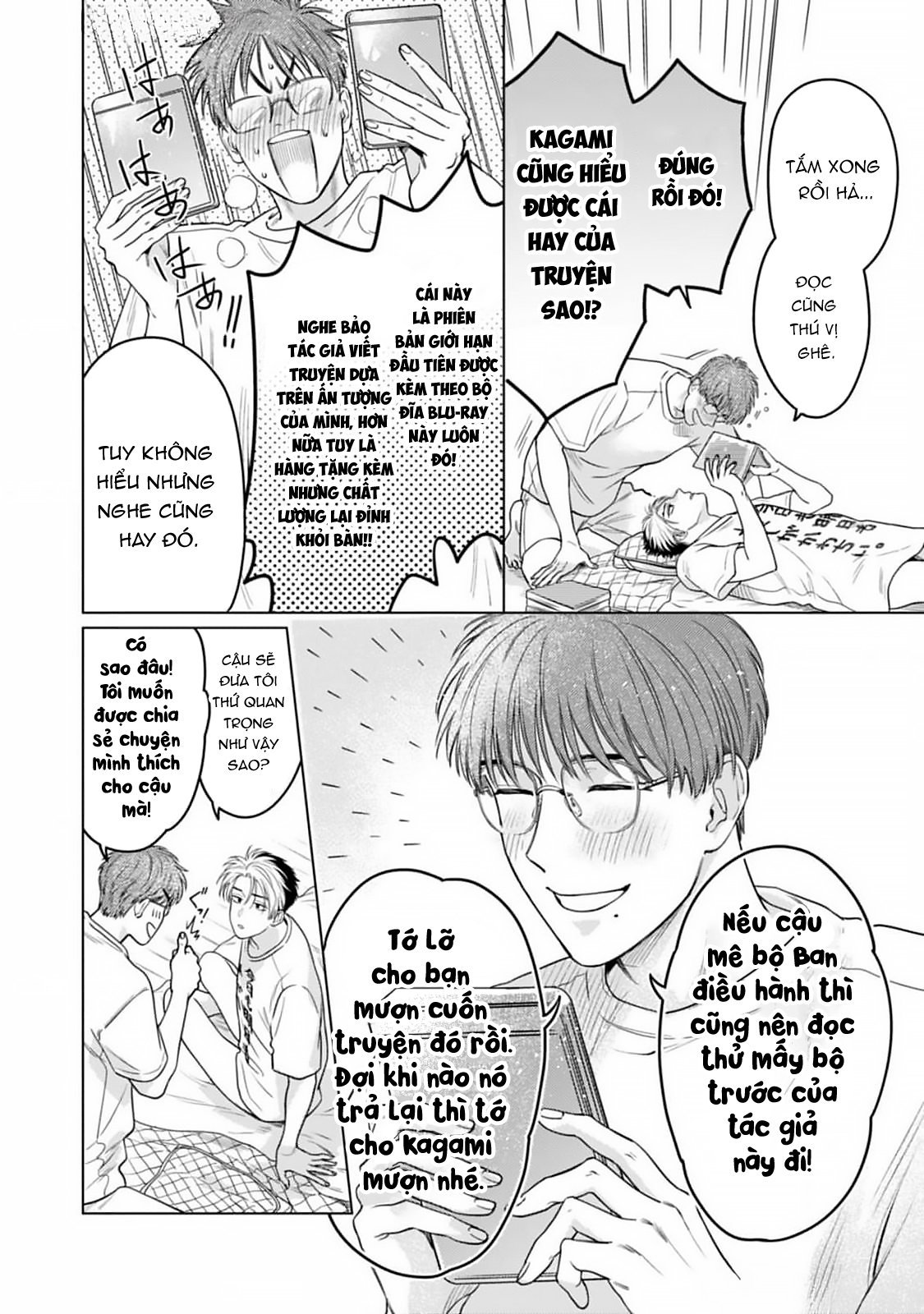 kagami cô đơn muốn được nuông chiều chapter 4 10