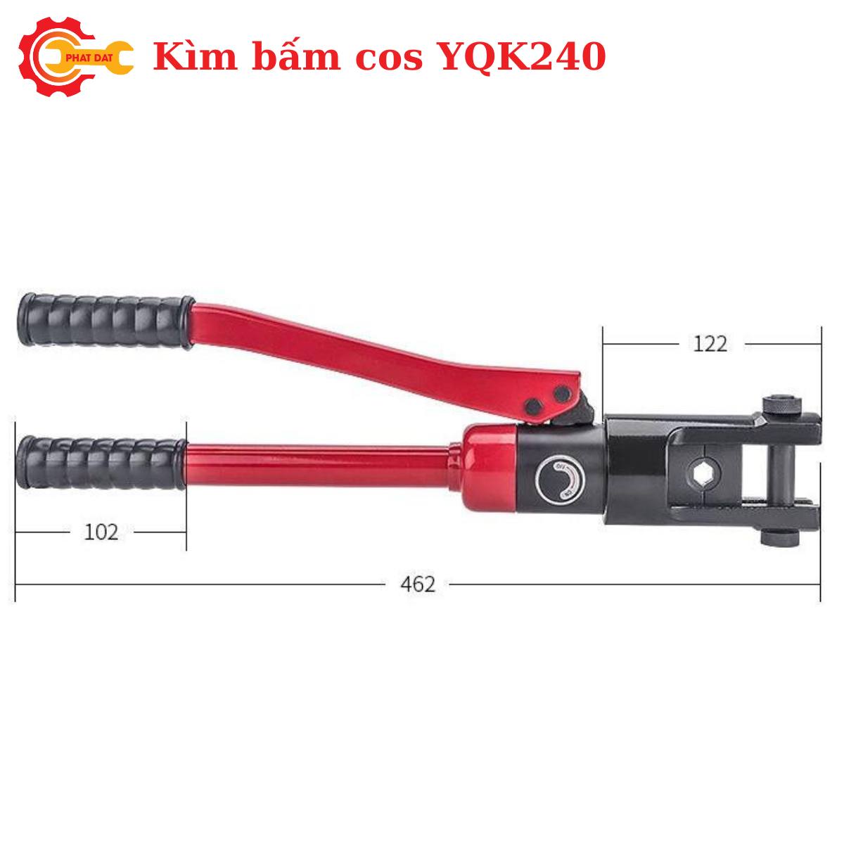 Kìm bấm cốt thủy lực YQK240