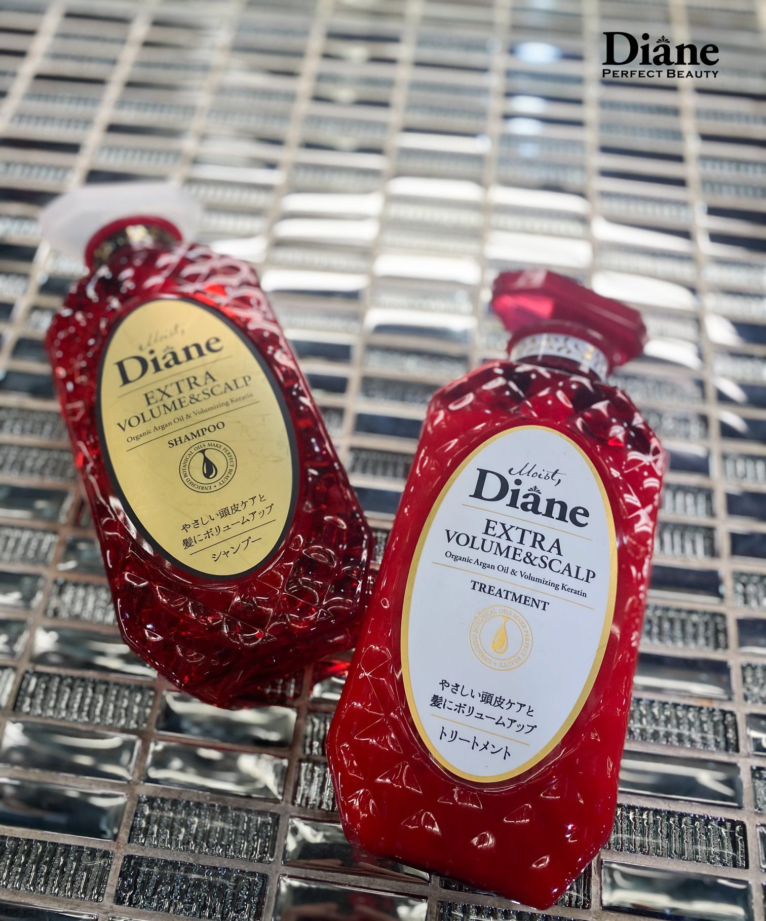 Dầu gội chống rụng & làm phồng tóc Moist Diane Extra Volume & Scalp