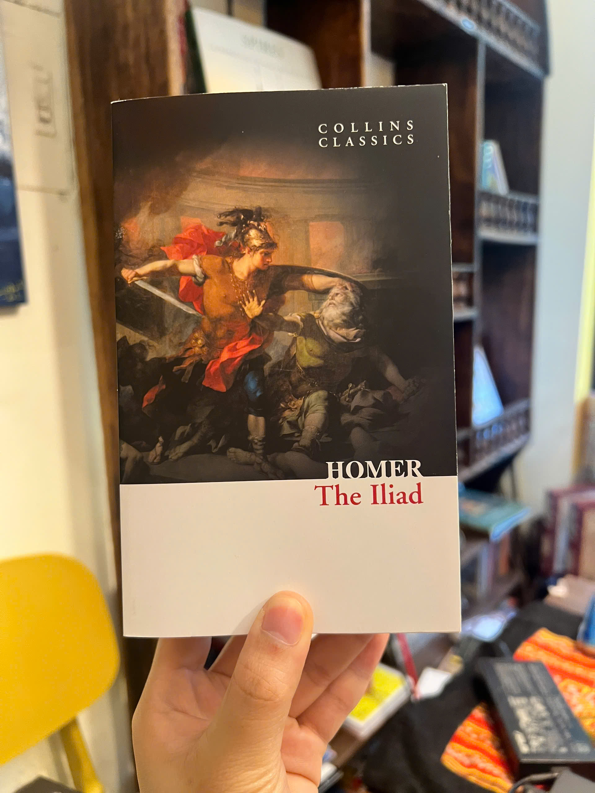 Sách - The Iliad by Homer | Classics / Poetry / Mythology / Tuyển tập thơ Kinh điển / Nhập khẩu