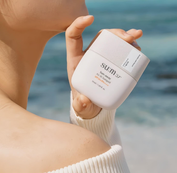 Sữa chống nắng thuần chay su:m 37 Sun-away Air fit Sunquid 50ml SPF50+/PA++++