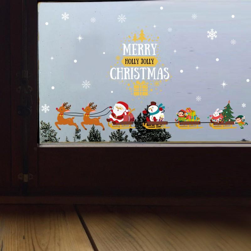 Decal trang trí Noel 01
