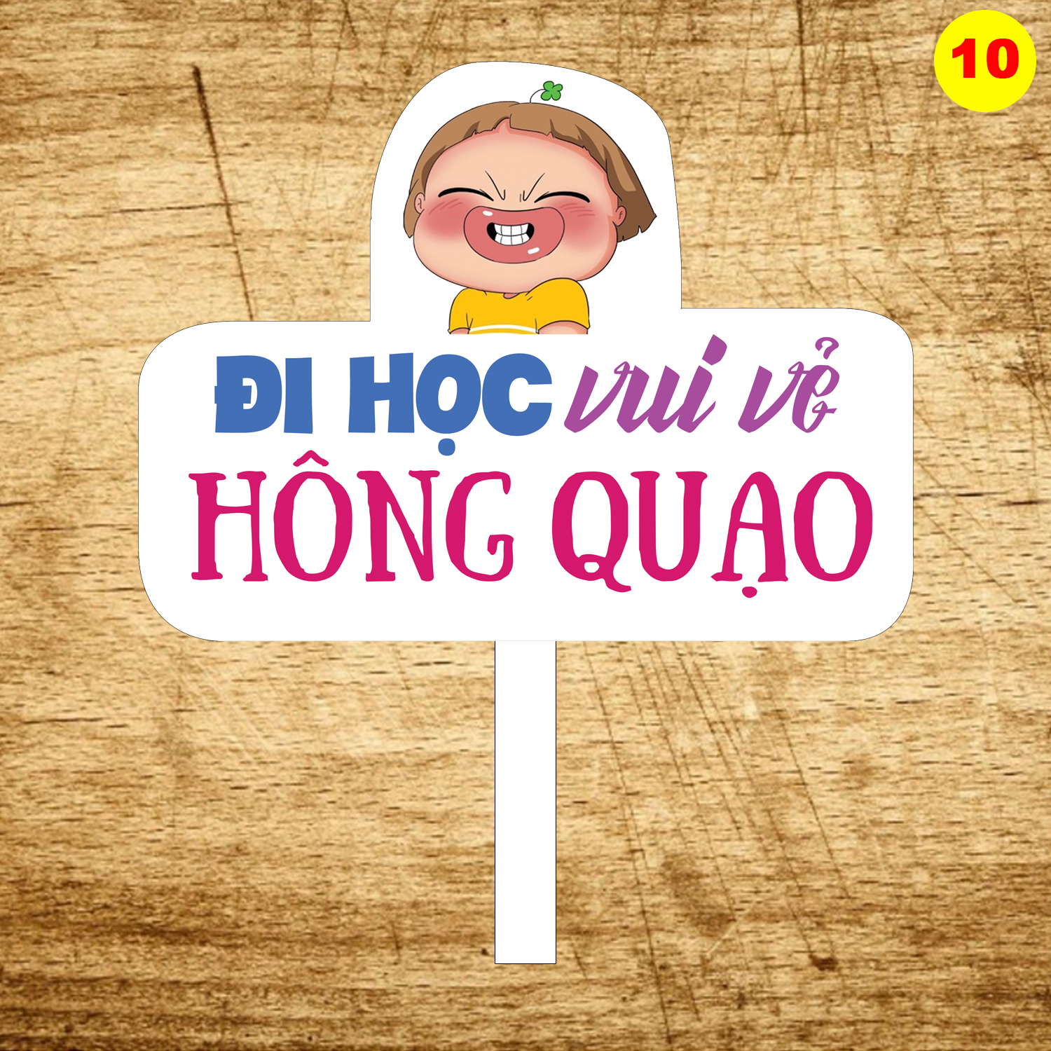 Bảng hashtag chụp ảnh họp lớp, kỷ yếu học sinh MS 10