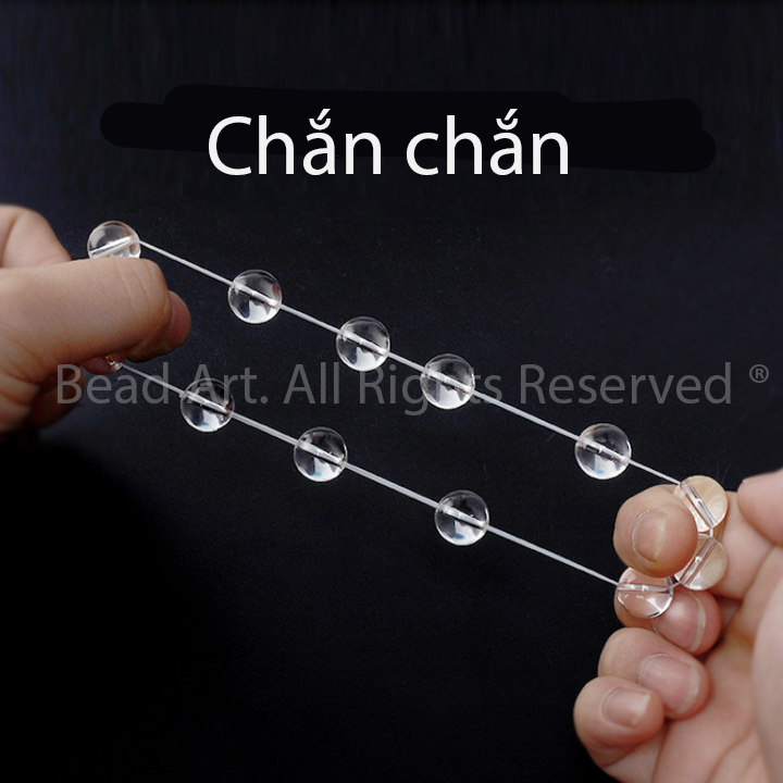 Dây Chun Tơ Gân Lụa Co Giãn USA Magicline Dùng Xỏ Vòng Tay, Chuỗi Hạt, Trang Sức 0.5MM, Dây Cước - Bead Art