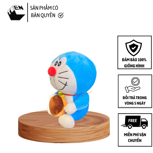 Gấu Bông Doraemon Dorayaki,  Gấu bông mini, Thú bông cho bé, Quà tặng đáng yêu - Sản Phẩm Có Bản Quyền, Phân Phối Bởi Teenbox