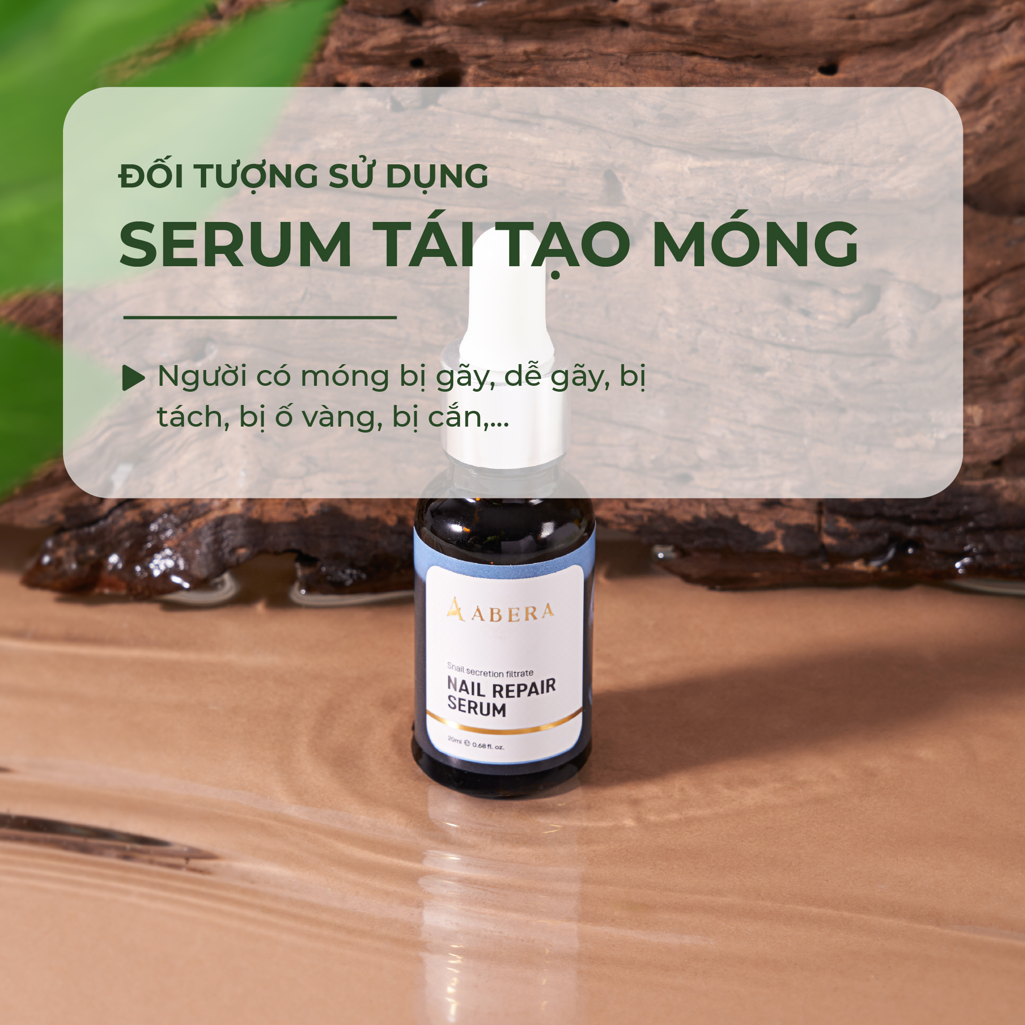Serum Phục Hồi Móng ABERA Dưỡng Móng NAIL REPAIR Giải Pháp Chăm Sóc Móng Tối Ưu