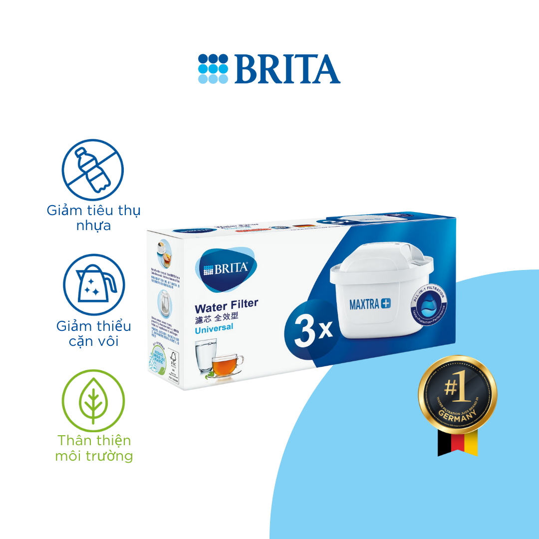 Hộp 3 Lõi Lọc Nước BRITA Maxtra Plus Filter Cartridge
