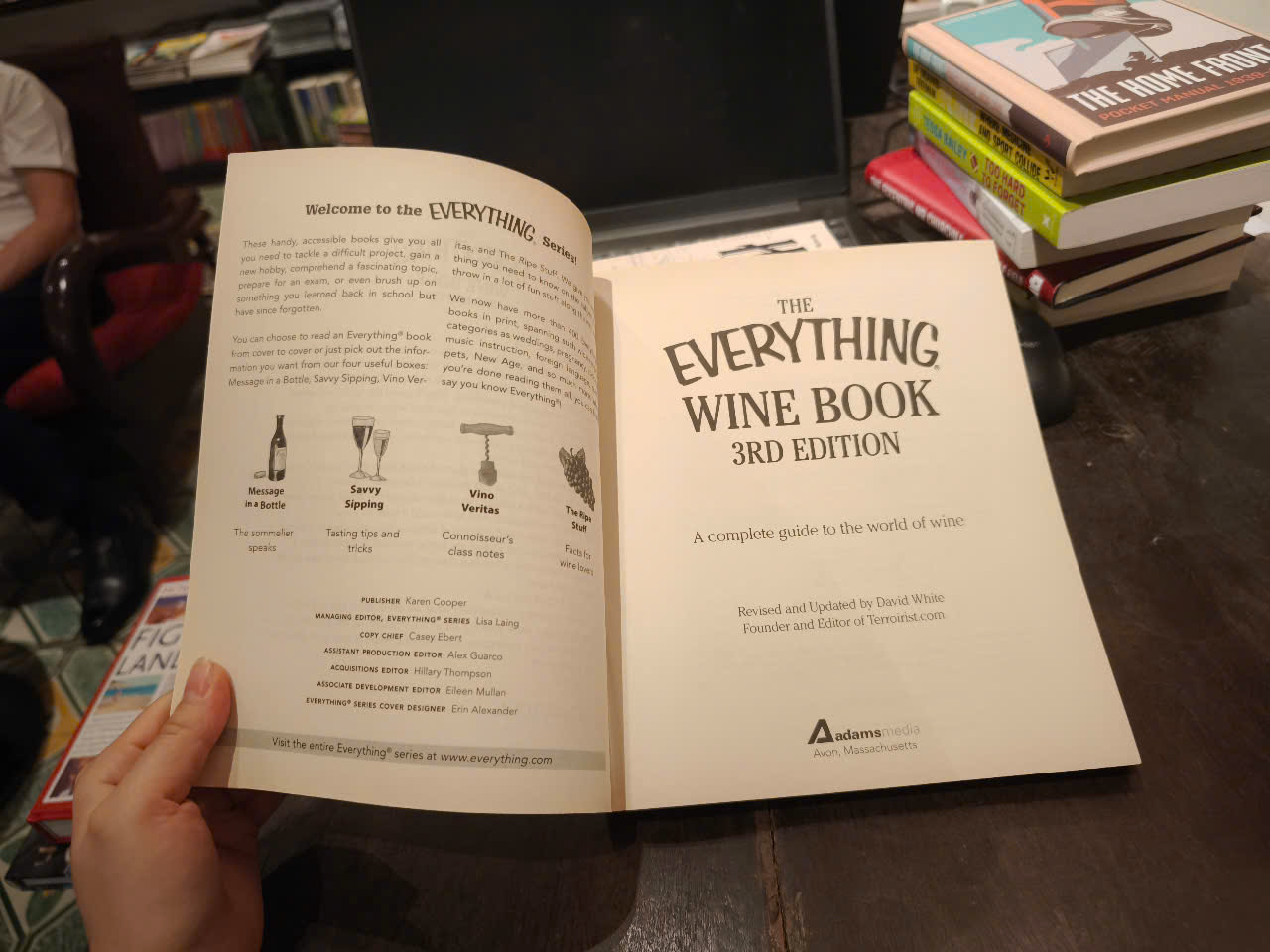 Sách - The Everything Wine Book: A Complete Guide to the World of Wine by David White
