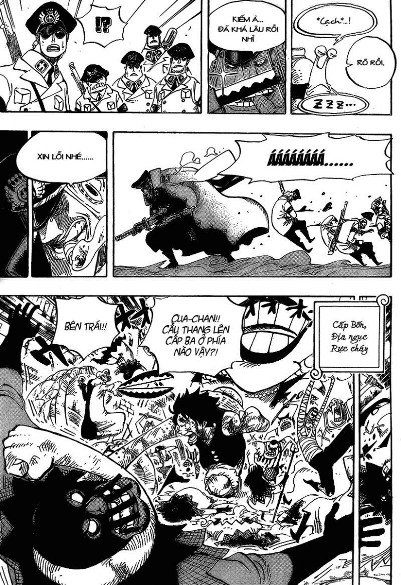 đảo hải tặc - one piece chapter 542 10