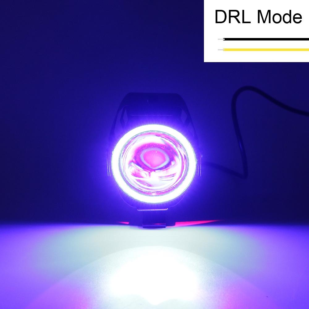 Set 2 Đèn Pha Led U7 125w Cho Xe Mô Tô