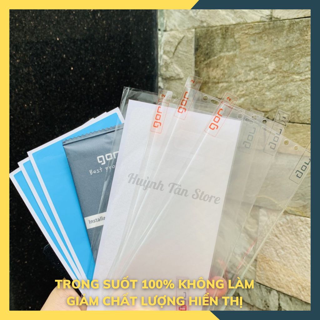 Dán dẻo GOR full màn hình 3D dành cho samsung note 9 trong suốt, bảo vệ màn hình - hàng nhập khẩu