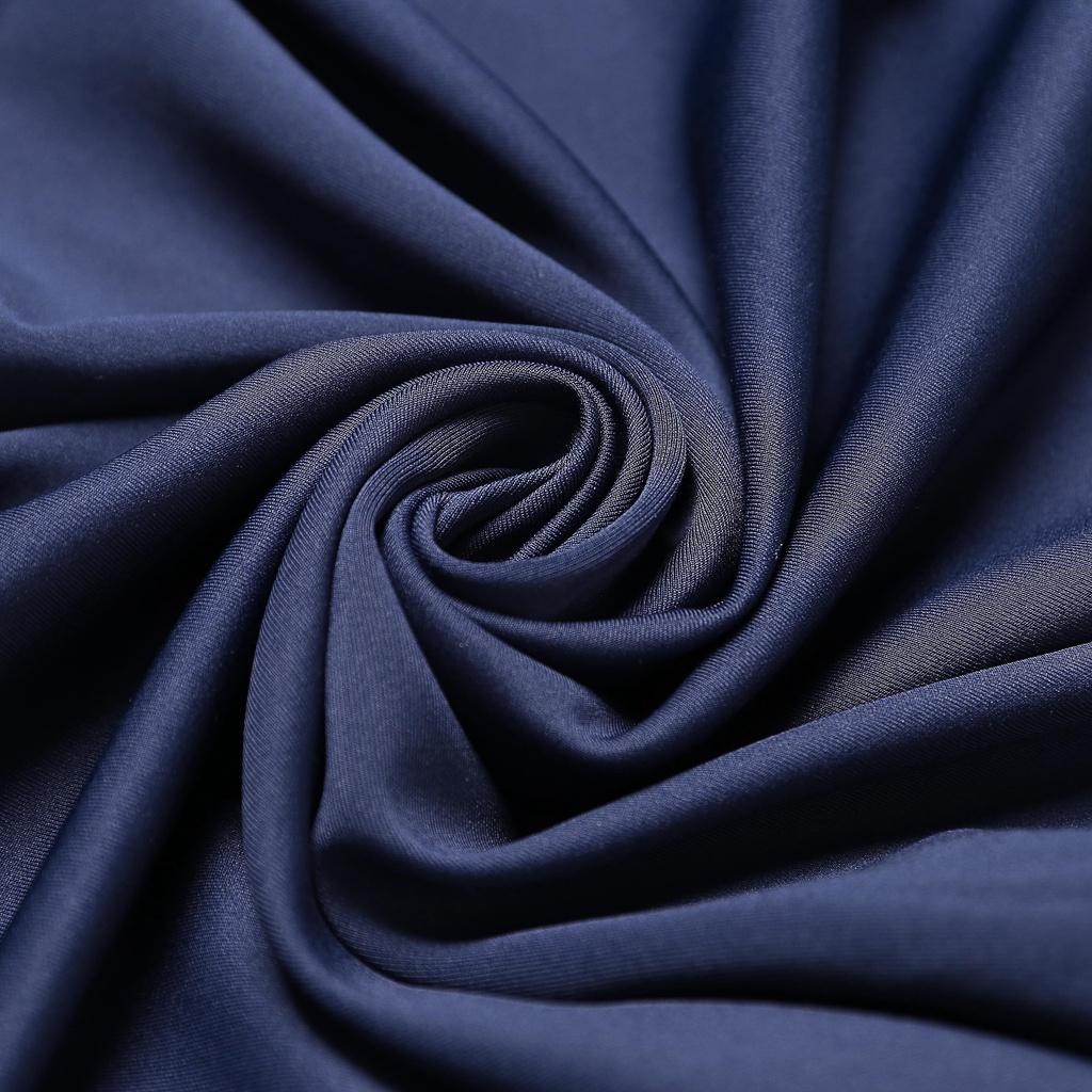 Áo Khoác Nỉ Cổ Dựng Xanh Navy Trơn, Chất Liệu Nỉ Mềm Mịn – CEFFYLO