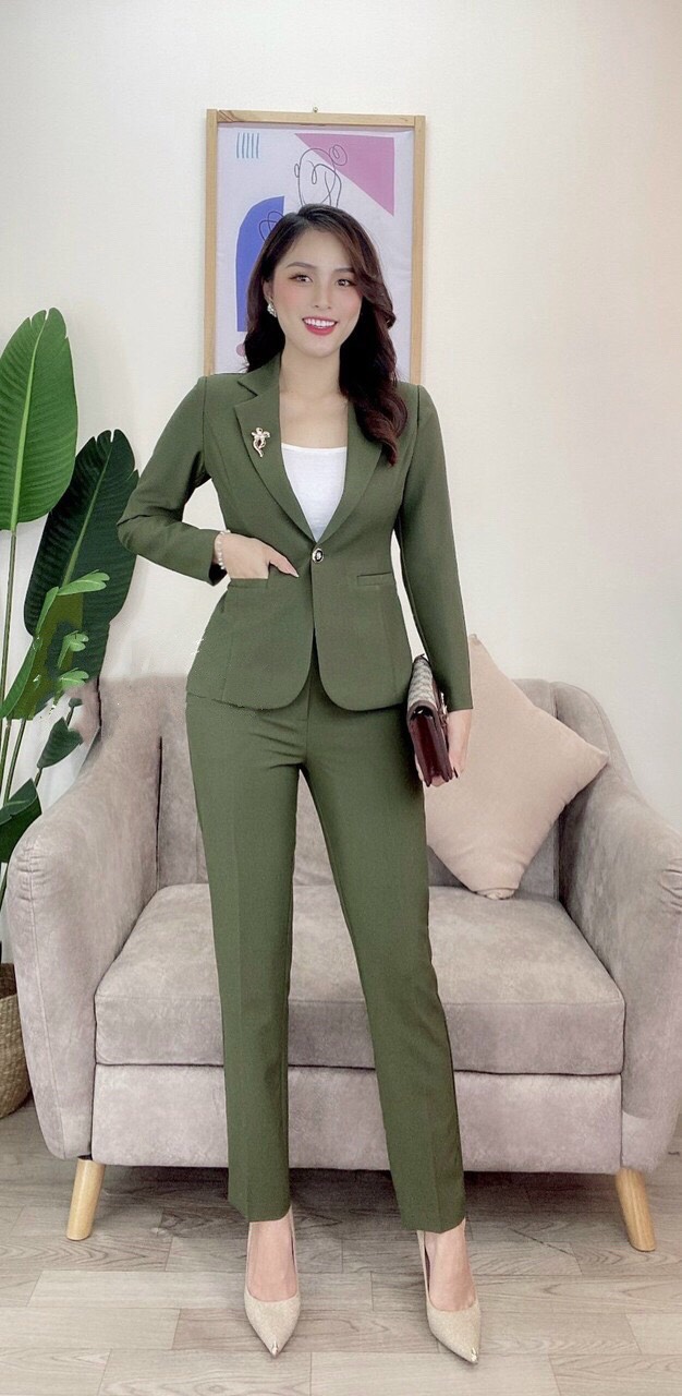 Bộ Vest Nữ Thời Trang Công Sở