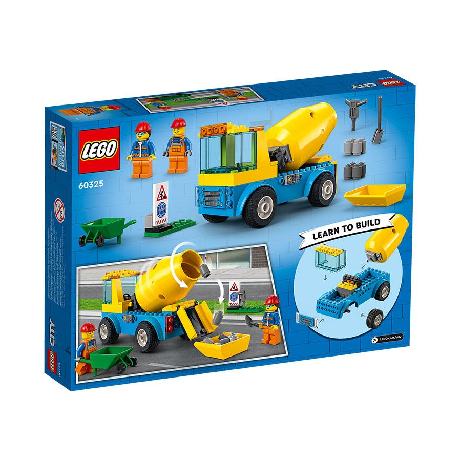 Đồ Chơi LEGO CITY Xe Trộn Xi Măng 60325