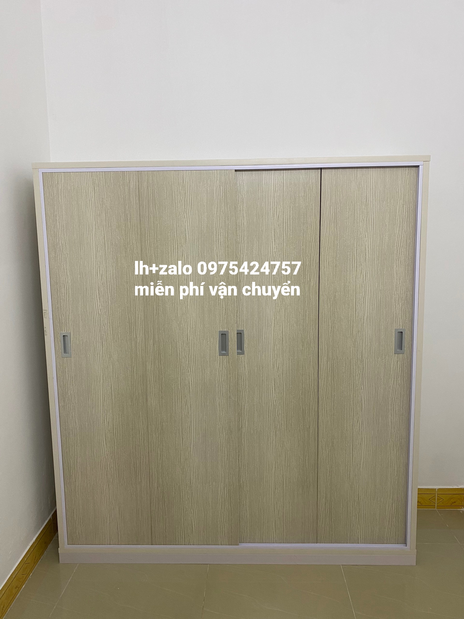 Tủ nhựa đài loan 4 cánh lùa