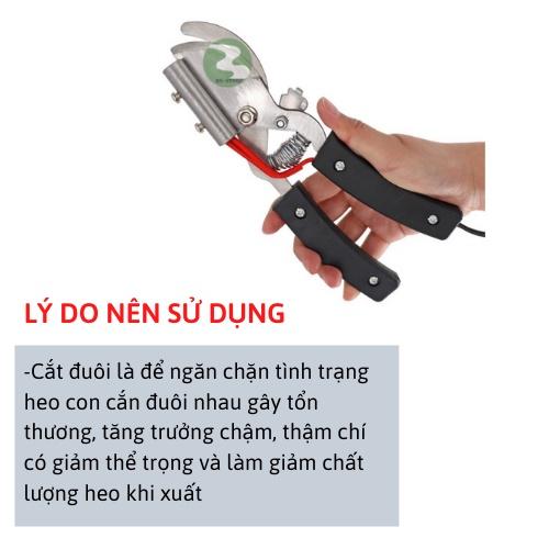 Kìm cắt đuôi cho heo ( lợn ) bằng điện