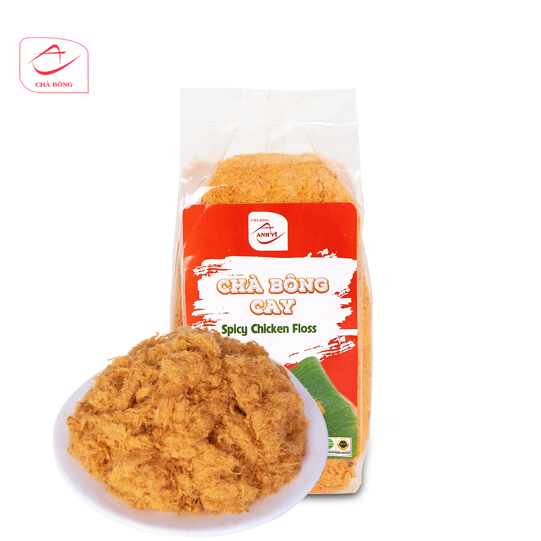Chà bông cay Anh Vĩ - Chuyên dùng bánh mì, cơm cháy chà bông