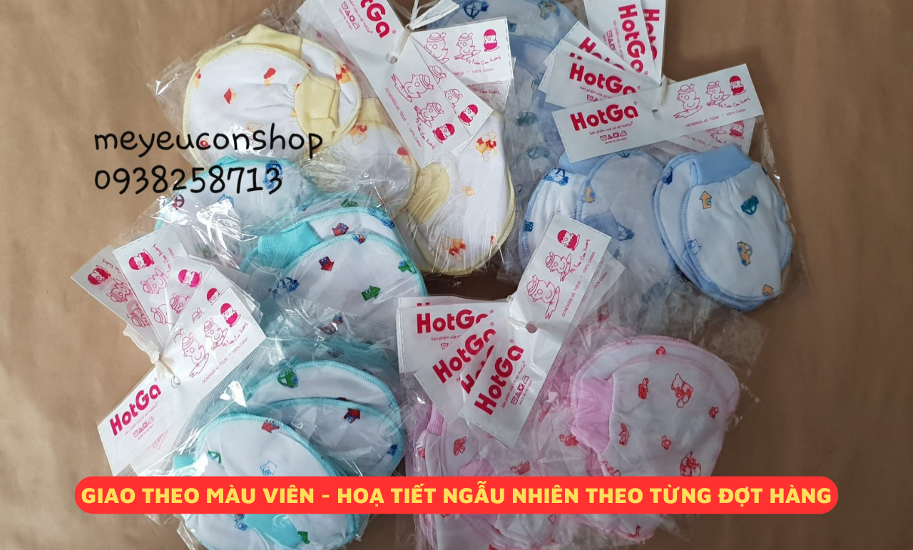 BAO TAY BAO CHÂN BO HOẠ TIẾT - HOTGA (GIAO THEO MÀU VIỀN-HOẠ TIẾT NGẪU NHIÊN)