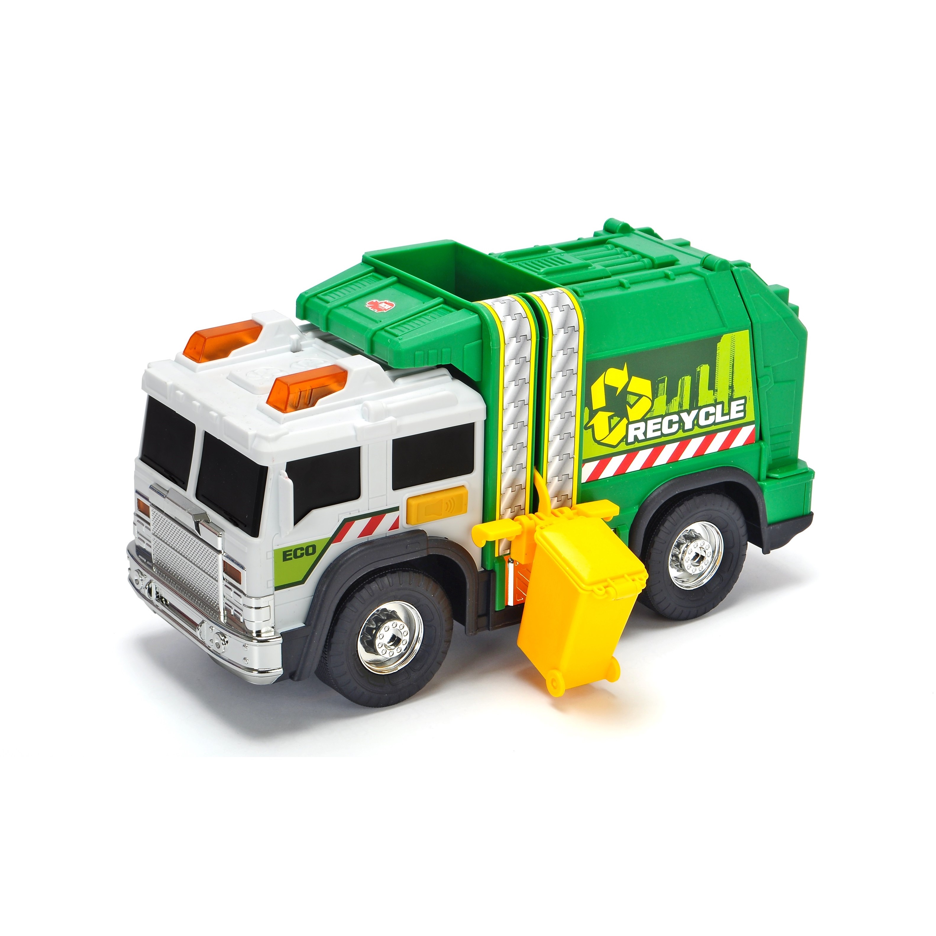 Đồ Chơi Xe Rác Vệ Sinh Đường Phố Dành Cho Bé Yêu DICKIE TOYS Recycle Truck 203306006 - Đồ Chơi Đức Chính Hãng