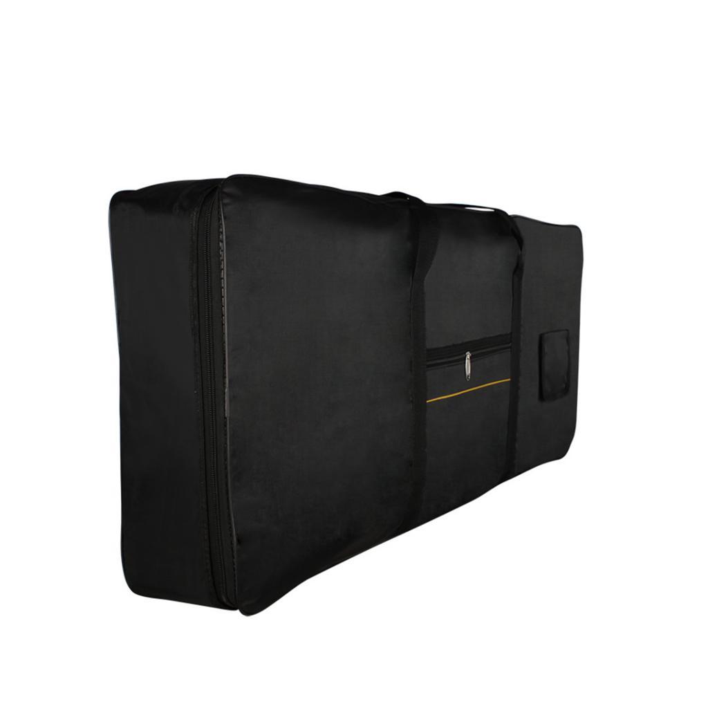 1pc Dustproof Black Bag Case Carry for 61 Key Electronic Organ Digital Piano