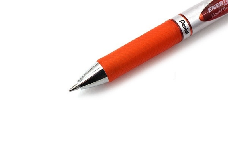 Bút gel Pentel EnerGel RTX BL77 - 0.7mm - Màu cam (Orange)